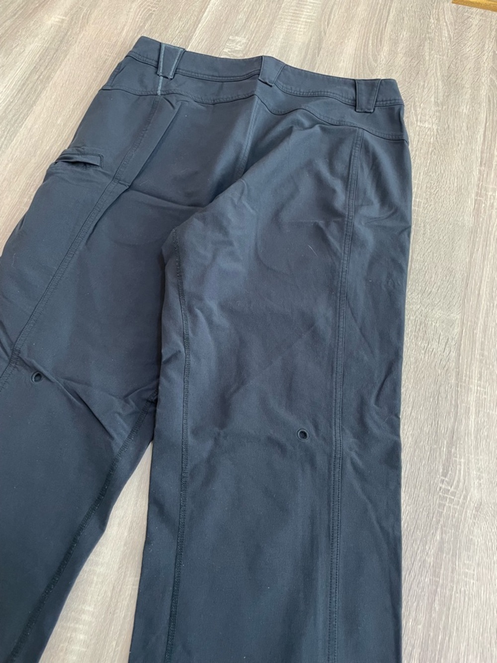 LULULEMON Vintage Men's Black THICK Classic Hiking Pants - Picture 4 of 10
